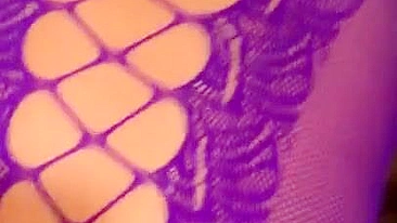 Man impales attractive Aribic MILF dressed in sexy XXX outfit from behind