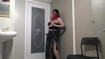 Curvy Arab Egypt mom helps viewers empty balls via XXX belly dance