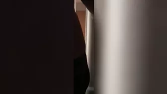 Tunisienne mom impresses XXX watchers with her big buttocks on camera