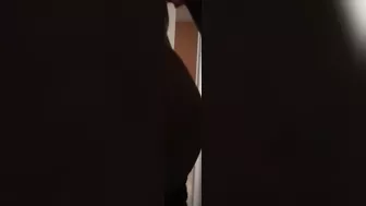 Tunisienne mom impresses XXX watchers with her big buttocks on camera