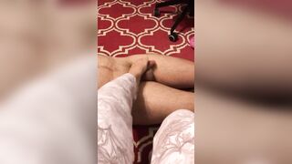 XXX surprise for husband from Arab mom who rubs penis with her feet