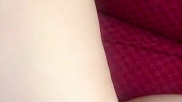 Pregnant Arabian mom plays with hairy XXX twat on amateur camera