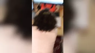 Big-assed Iranian girl takes XXX dick into her anus from behind