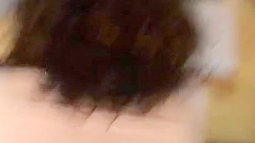 Big-assed Iranian girl takes XXX dick into her anus from behind