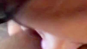 Amateur Lebanese girl poses for XXX video when sucking lover's dick