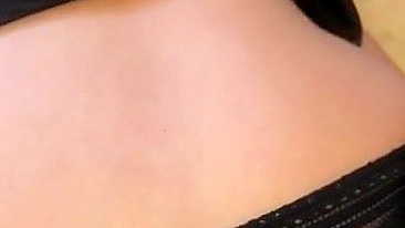 Iranian big-assed mom in maid uniform takes XXX cock in the toilet