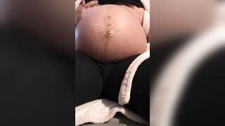 Pregnant Iranian XXX mom demonstrates the lover her awesome tits