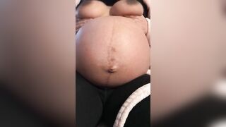 Pregnant Iranian XXX mom demonstrates the lover her awesome tits