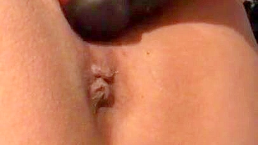 Horny Egyptian mom needs two sex toys to play with her wet XXX cunt