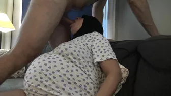 Pregnant Muslim mom enjoys having her throat fucked in XXX video Pregnant Muslim mom enjoys having her throat fucked in XXX video