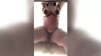 Ever-horny pregnant Aribic mom takes hubby's boner into XXX ass in doggy