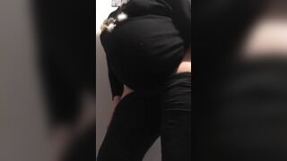 Turkish pregnant mom strips naked to tease her lover before XXX anal