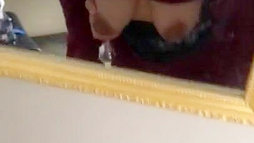 Gagged and blindfolded Iranian gal gets XXX nailed in public toilet