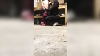 Dressed Saudi slut in hijab pleases her boyfriend with XXX blowjob