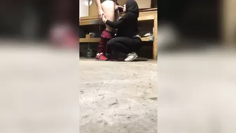 Dressed Saudi slut in hijab pleases her boyfriend with XXX blowjob