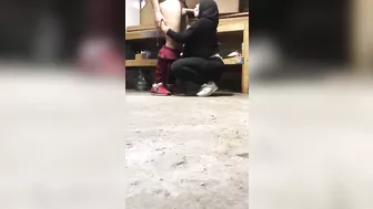 Dressed Saudi slut in hijab pleases her boyfriend with XXX blowjob