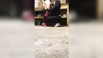 Dressed Saudi slut in hijab pleases her boyfriend with XXX blowjob