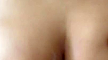 Loads of cum cover big XXX booty of Arabic bitch in amateur video