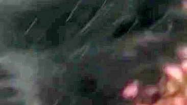 Teen Muslim slut with big tits blows XXX cock for money in POV video