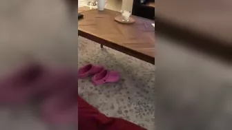 Horny Iraqi bitch shows her hairy XXX twat and plays with it in POV Horny Iraqi bitch shows her hairy XXX twat and plays with it in POV