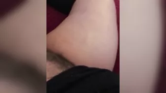 Horny Iraqi bitch shows her hairy XXX twat and plays with it in POV