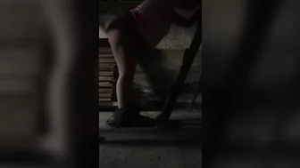 Fat Iranian mom gets her XXX asshole drilled hard in the basement