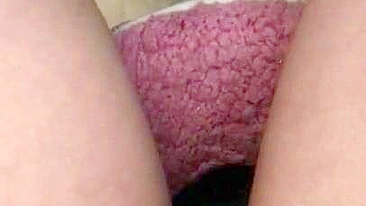 POV video of lustful Iranian mom teasing her XXX pussy in the toilet