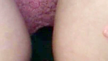 POV video of lustful Iranian mom teasing her XXX pussy in the toilet