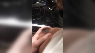 Turkish XXX mom deserves good anal fuck from hubby in the kitchen