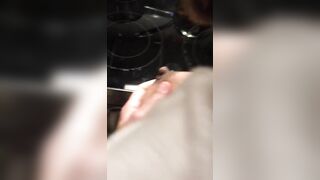 Turkish XXX mom deserves good anal fuck from hubby in the kitchen