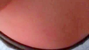 Lebanese girl shows the old dude big XXX boobs and strokes his cock