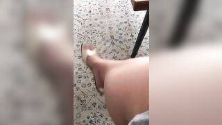 Arab mom needs to have her XXX feet worshiped by submissive hubby