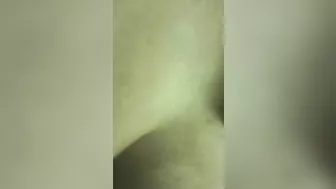 Pregnant Arab babysitter strokes XXX dick of the perverted oldie in POV