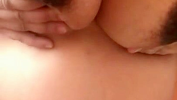 Pregnant Muslim mom exposes her huge XXX melons in hot POV video