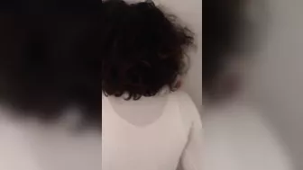 Homemade anal XXX video of Iranian brunette taking cock from behind