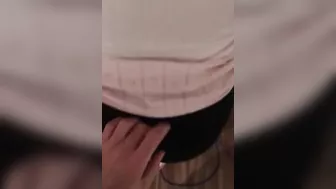 Homemade anal XXX video of Iranian brunette taking cock from behind