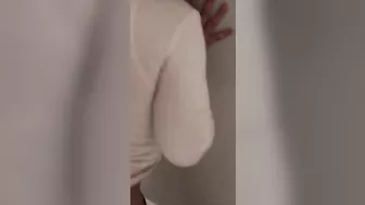 Homemade anal XXX video of Iranian brunette taking cock from behind