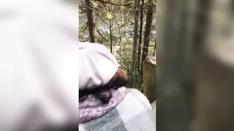 Outdoor anal XXX session of sexy Turkish babe and her horny man