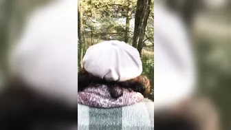 Outdoor anal XXX session of sexy Turkish babe and her horny man