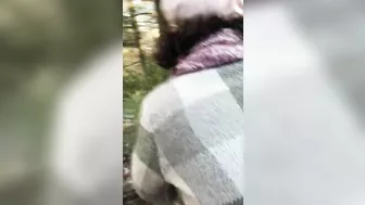 Outdoor anal XXX session of sexy Turkish babe and her horny man