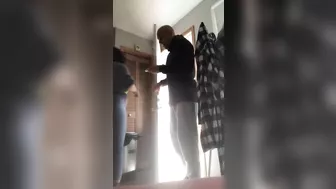 Lustful XXX Arab housewife seduces the lucky delivery guy on blowjob