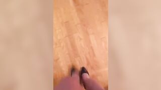 Syrian XXX mom reveals her sexy feet in shoes and teases her man