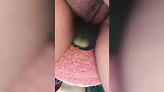 Kinky Arab mom shows and plays with her cute hairy XXX twat in the toilet