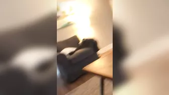 Solo Arabic hottie watches lesbian porn and teases her XXX pussy