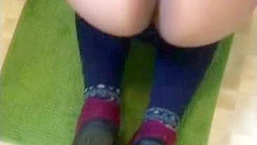 Husband fucks nude XXX Arab mom with perfect booty and makes POV video