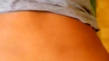 Husband fucks nude XXX Arab mom with perfect booty and makes POV video