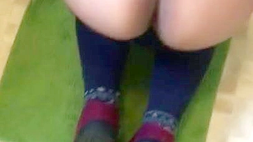 Husband fucks nude XXX Arab mom with perfect booty and makes POV video