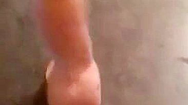 Strict Arabic mistress spanking and smashing dildos for XXX video