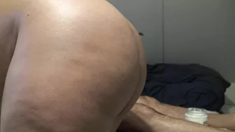 Arabic BBW with huge ass massages and strokes dude's XXX phallus