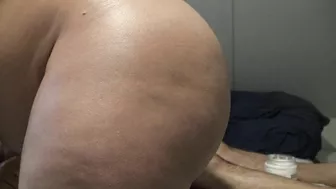 Arabic BBW with huge ass massages and strokes dude's XXX phallus